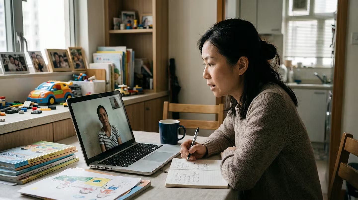 香港僱主在家中透過視像面試工人姐姐 — Duck Duck Day 外傭中介服務